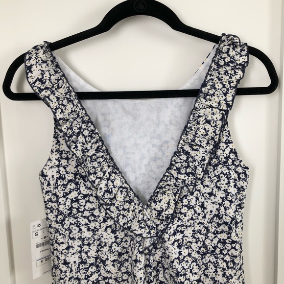 ZARA TRAFALUC Mini Dress w Open Back Detail - Picture 2 of 6